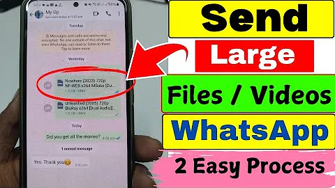 How to Send Large Files or Videos in WhatsApp 2025 (Quick & Easy)