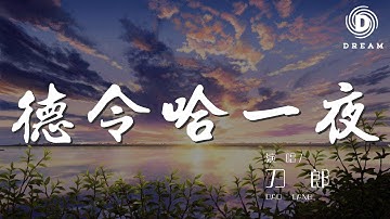 德令哈一夜 - 刀郎『誰在窗外流淚 流的我心碎』【動態歌詞Lyrics】