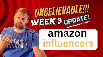 My THIRD week results on the Amazon Influencer Program! #passiveincome #sidehustle