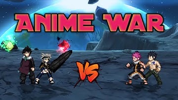 Asta (all form) & Yuno Knight (Transform )VS Natsu (all form) & Gray (Transform) in Jump Force Mugen