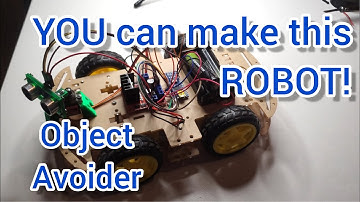 Obstacle Avoiding Arduino Robot With HC-SR04 Ultrasonic Sensor