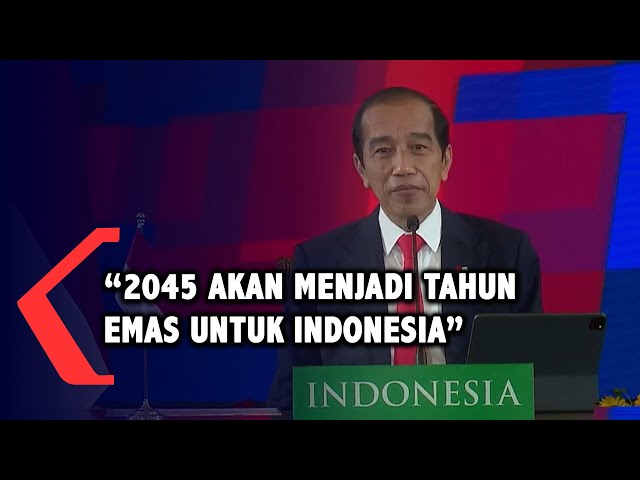 Jokowi Sebut 2045 Akan Jadi Tahun Emas Bagi Indonesia, Ini Alasannya class=