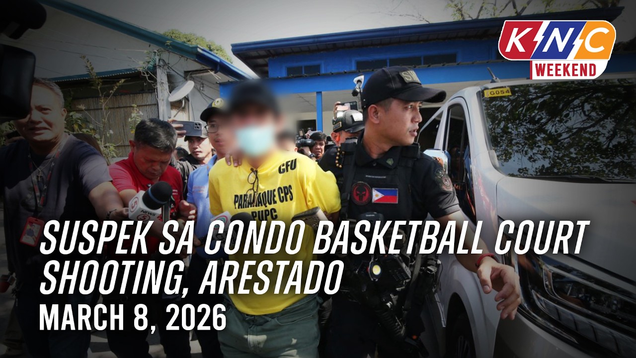 Suspek sa condo basketball court shooting, arestado | Kidlat News Channel (March 8, 2026 4PM)