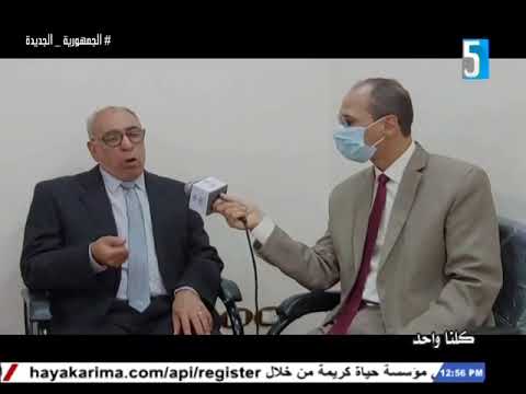 حوار د محمد دسوقي مع أ أمير إبراهيم وحديث عن العصا البيضاء الخاصة بمكفوفي البصر 