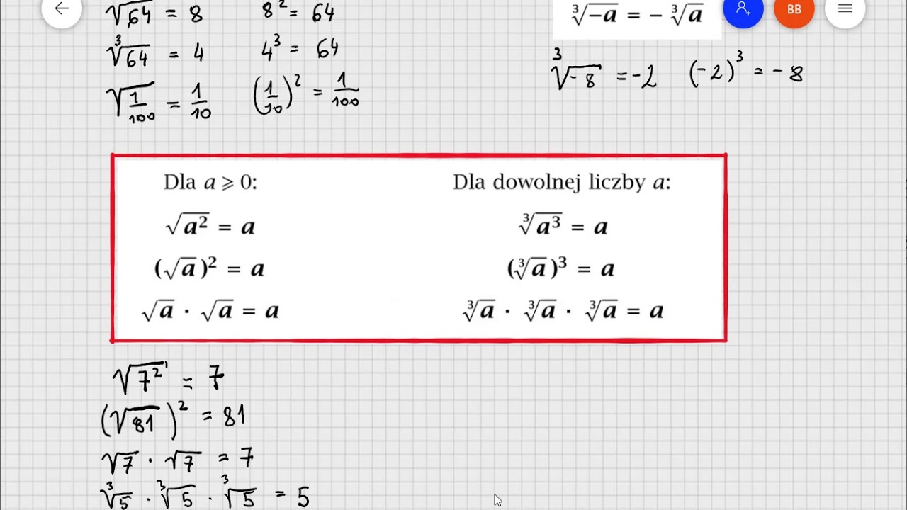 Sprawdzian Matematyka Kl7 Pierwiastki Nowa Era pierwiastki kl7 - YouTube