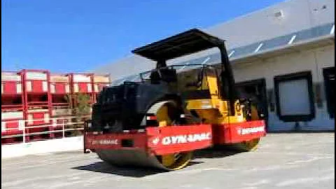 Sold! Dynapac CC501 50 Series 84" Vibratory Double Drum Roller bidadoo.com