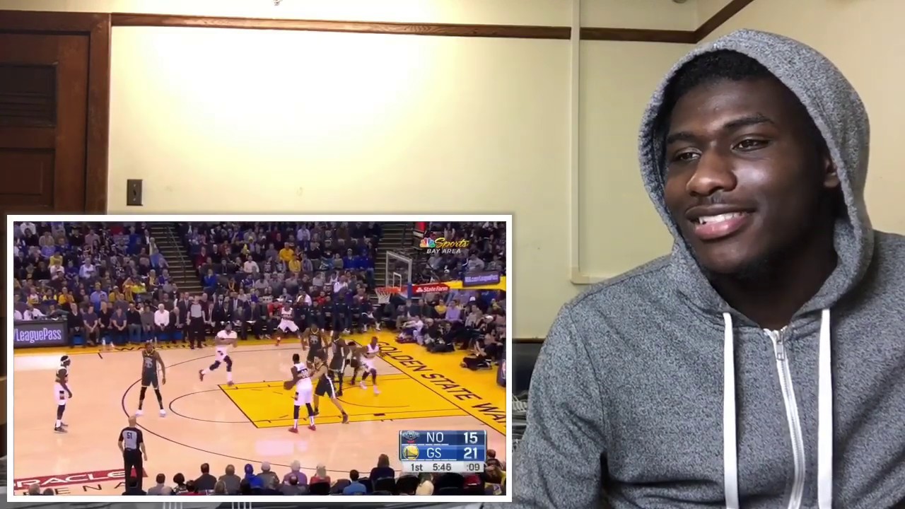 THE GOAT POINT GUARD!! GSW Vs Pelicans | BLAQ REACTION | - YouTube