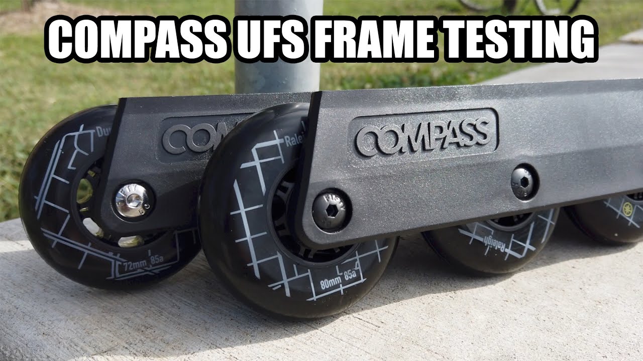 Testing the Compass UFS Big Wheel Frames // Inline Skating - YouTube