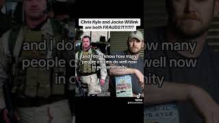 Chris Kyle and Jocko Willink Navy SEALS are both frauds??? #navyseals #specialforces #navyseal screenshot 4