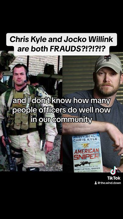 Chris Kyle and Jocko Willink Navy SEALS are both frauds??? #navyseals #specialforces #navyseal