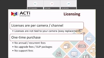 Webinar: ACTi NVR 3 Overview 20200326