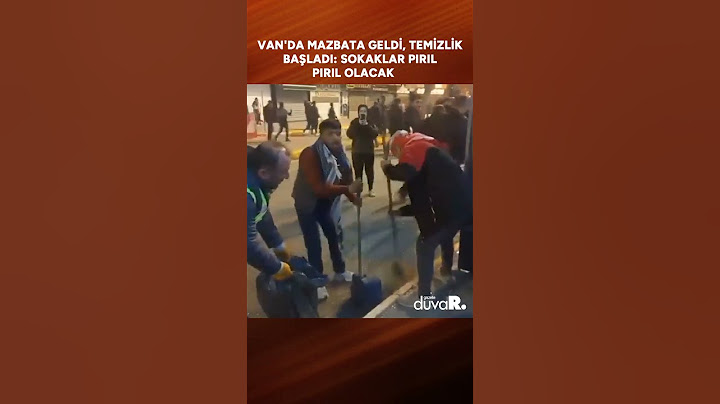 Van'da mazbata geldi, temizlik başladı: Sokaklar pırıl pırıl olacak #shorts