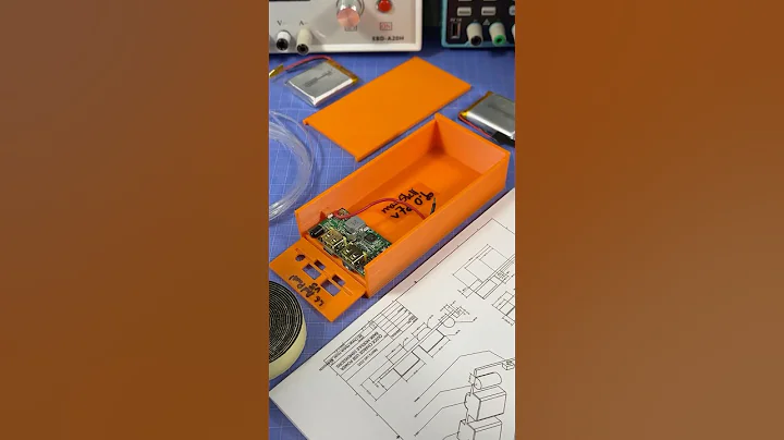 DIY Fast Charging USB Power Bank Build! #electronics #engineering #cool #technology