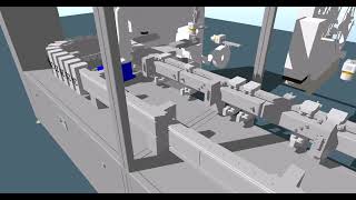 Demo3D concept model of a medical device assembly line