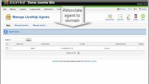 ActiveHelper LiveHelp system configuration