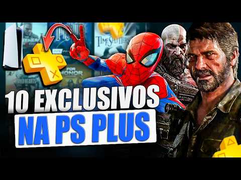 OS 10 MELHORES Exclusivos Do PLAYSTATION que Estão Na PS PLUS Extra!