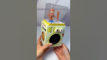 Manual DIY Tungtungtung Sahur Vending Machine#DIY #craft #handmade
