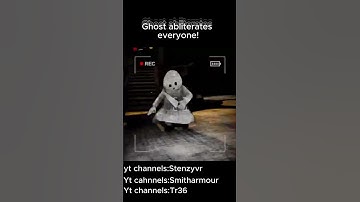 Ghost obliterates everyone in Content Warning! #funny #youtube #hilarious #superfunny #subscribe