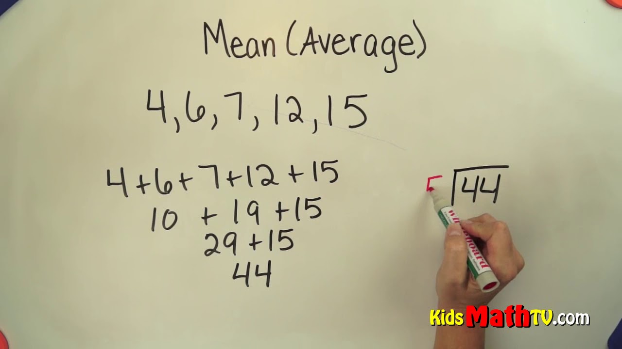 finding the mean assignment