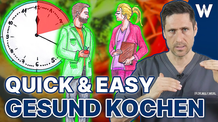 Wenig Zeit: Gesunde Ernährung trotz Zeitmangel - 5 Tipps wie es klappt! Quick & easy aber gesund!