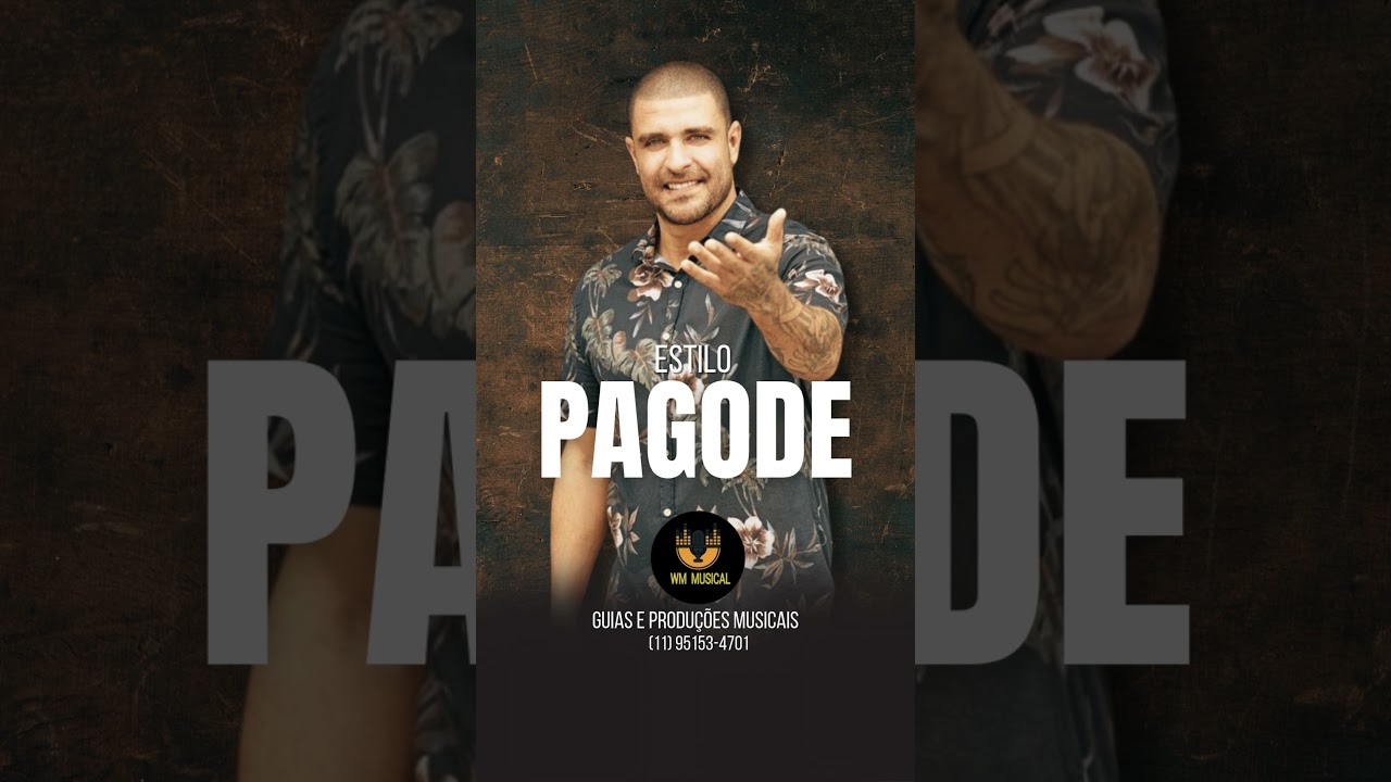 Aprecie o estilo PAGODE 