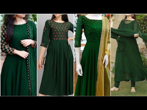 Green Evening Dress | Green Gown Dress | Green Long Gown | Sareeka