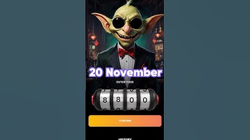 GOBLIN MINE CODE WHEEL SPIN 20 NOVEMBER Goblin Mine Game VIP CODE 20 November Goblin Mine Daily Code