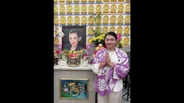 Mới đây, NSƯT Ngọc Huyền thăm viếng & thắp hương cho cố ca sĩ Phi Nhung trong Chùa Giác An