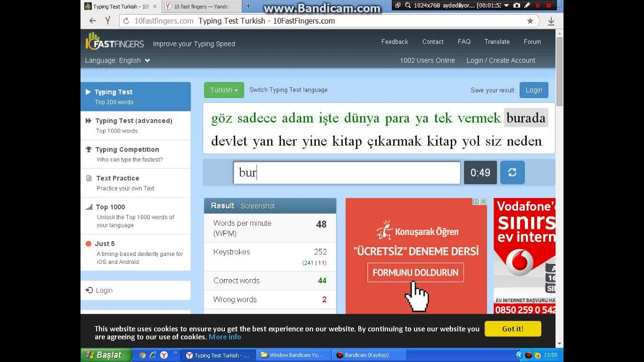 10 Fast Fingers 2 Kendi Rekorumu Alt st Ettim D YouTube