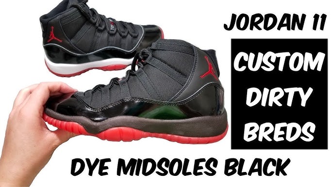 DIY CUSTOM JORDANS: 'Black Python' Snakeskin 11 XI Low