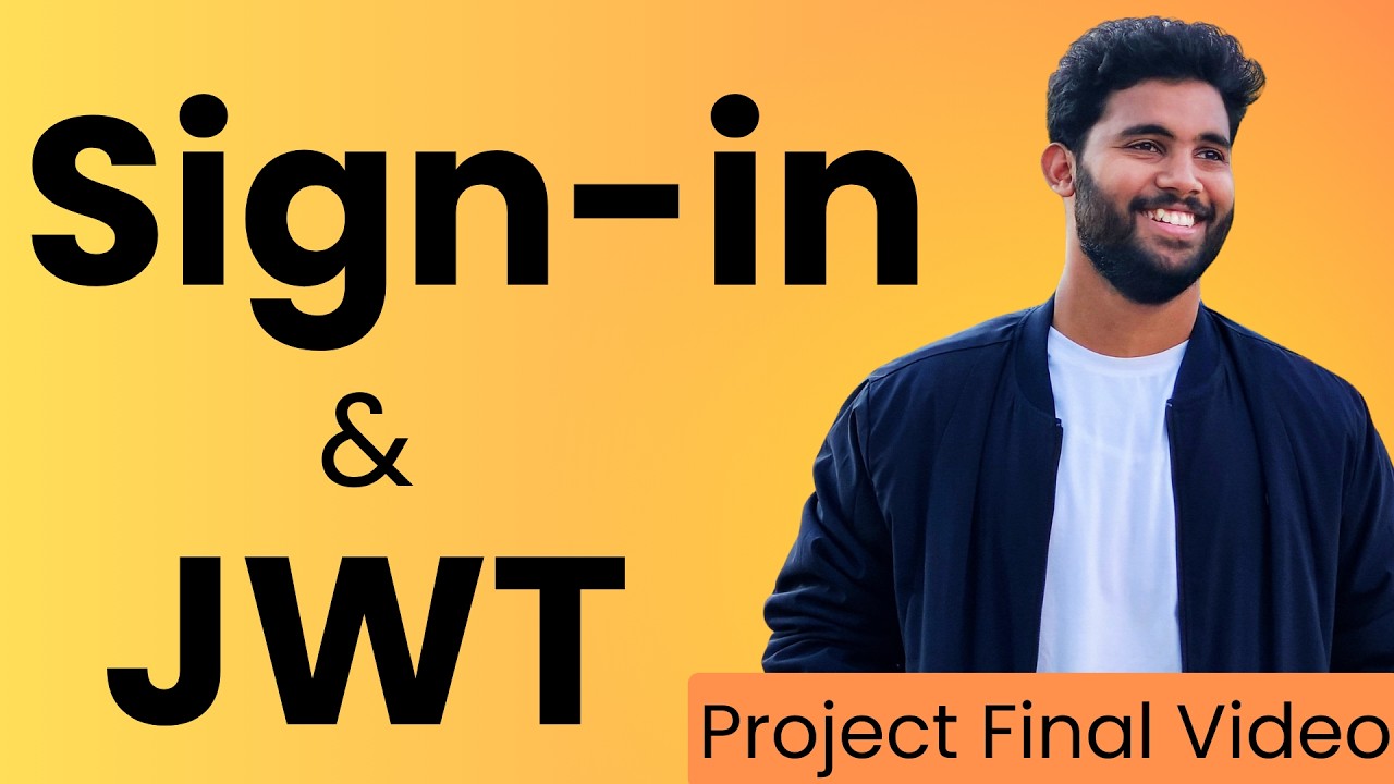 JWT Authentication in NodeJS (FULL GUIDE) | Secure Login & Signup - YouTube