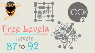 Hook 2 NEW FREE LEVELS (Levels 87 to 92) [Minimal Puzzle Game]