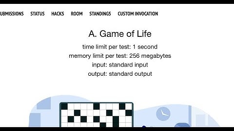 Game of Life Solution (Deltix Round, Spring 2021)
