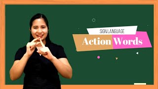 Learn the FSL Action Words with Olivia Aguila