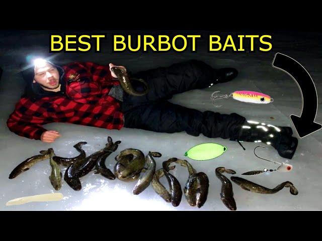 Best ICE FISHING Lures to Catch BURBOT!!! (Burbot Fishing Tips!) 