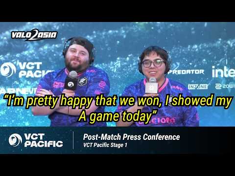 Paper Rex (TS vs. PRX) | VCT Pacific Stage 1 2026 | Post-match Press Conference