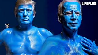 Biden ft. Trump  I'm Blue (AI Cover)