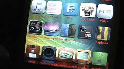 This is what a jailbroken ipod touch looks like "from a Original ipod touch"