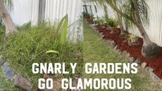 YEARS OF GROWTH REMOVED FROM GARDEN BEDS FOR AN ELDERLY LADY