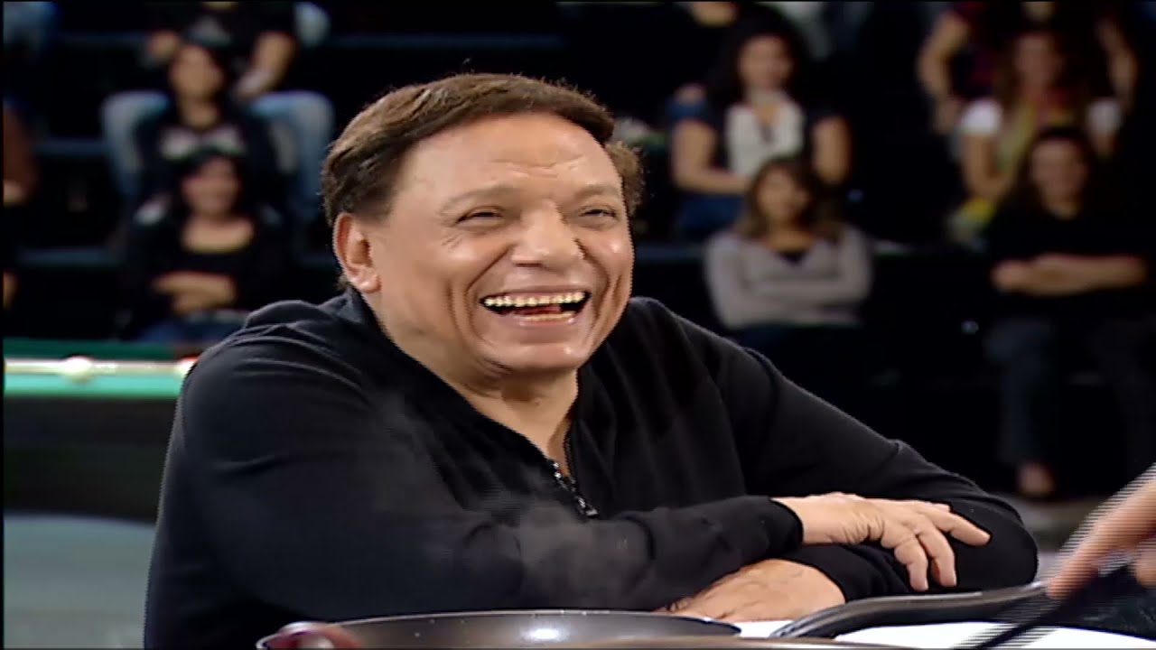 شوف الزعيم مسخر ! جاي لأشرف يخربله البرنامج ! إحنا هنعمل غسيل معده بعد البرنامج