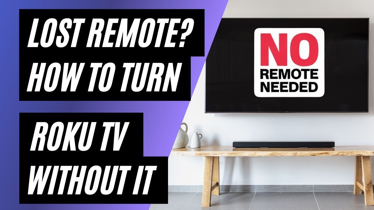 Lost Your Remote? How To Turn on Roku TV Without It! - YouTube