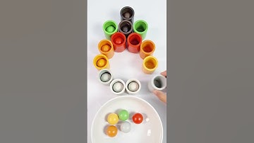 Color sorting asmr #satisfying #asmr #colors