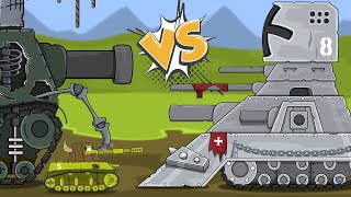 Крестоносец vs Мс-001 - Мультики про танки