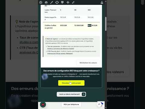 Miniature de la vidéo : Calculateur de ROI SEO