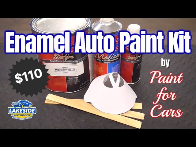 Starfire Acrylic Enamel Auto Paint - Gun Metal Grey Metallic- 1 Gallon 