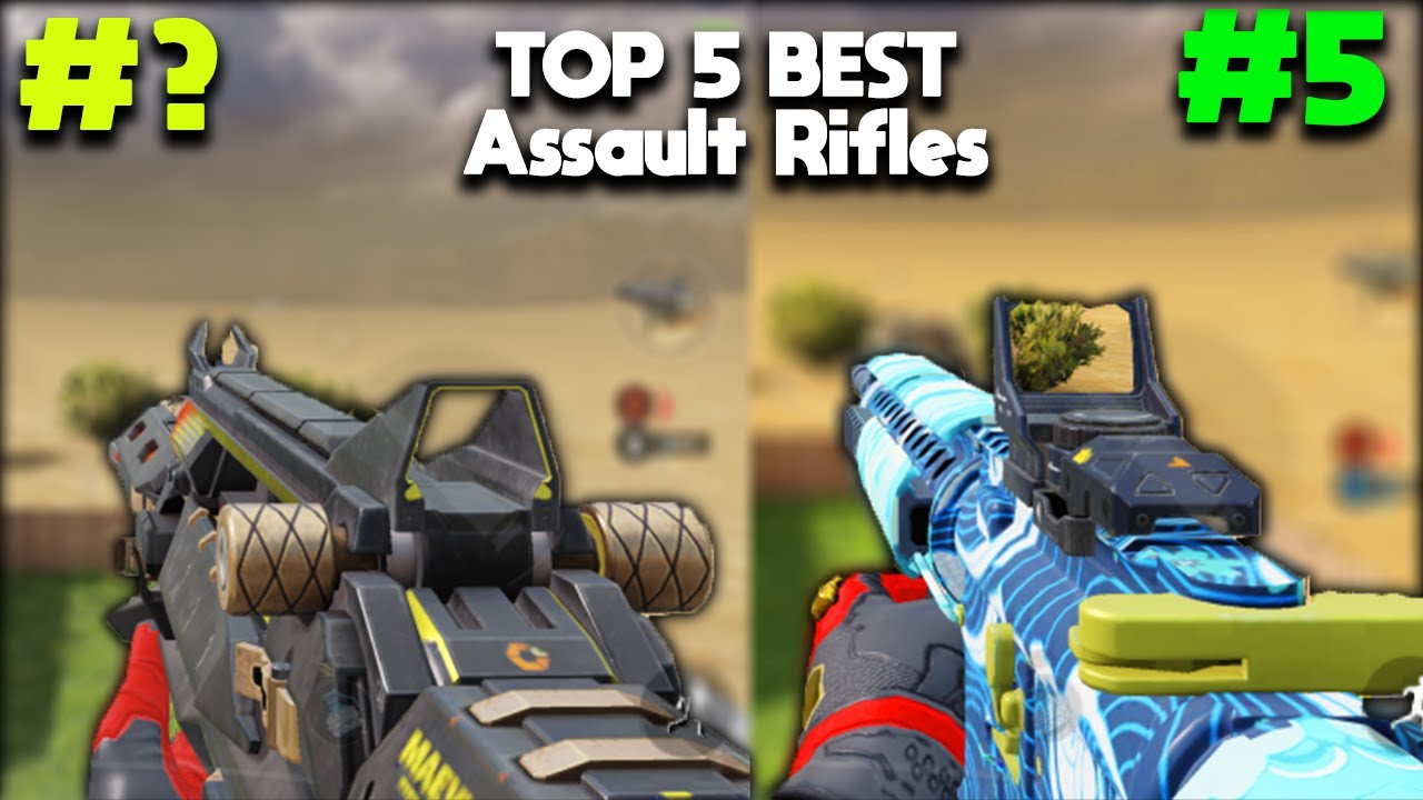 TOP 5 BEST ASSAULT RIFLES in COD MOBILE! SEASON 3 Official After Update