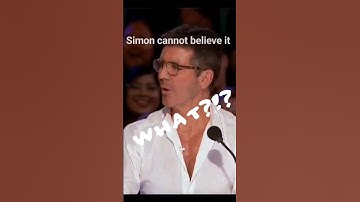 Simon cannot believe it #agt #lucadistefano
