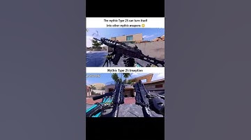 Mythic Type 25 Full Inspections Showcase 🔥 CODM Season 9 Exclusive | CODM Shorts | Lstseekr