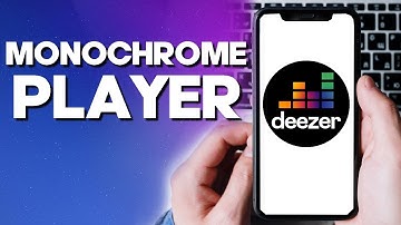 How To Turn On / Off Monochrome Player on Deezer App