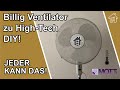 Billig Ventilator zu High-Tech WiFi Version umrüsten, DIY. | #EdisTechlab